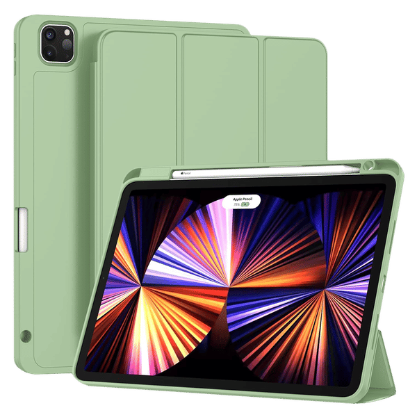 Buy Vaku Stallion Trifold Polyurethane Leather, Silicone Flip